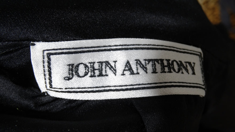 John Anthony Black Sequin Jacket