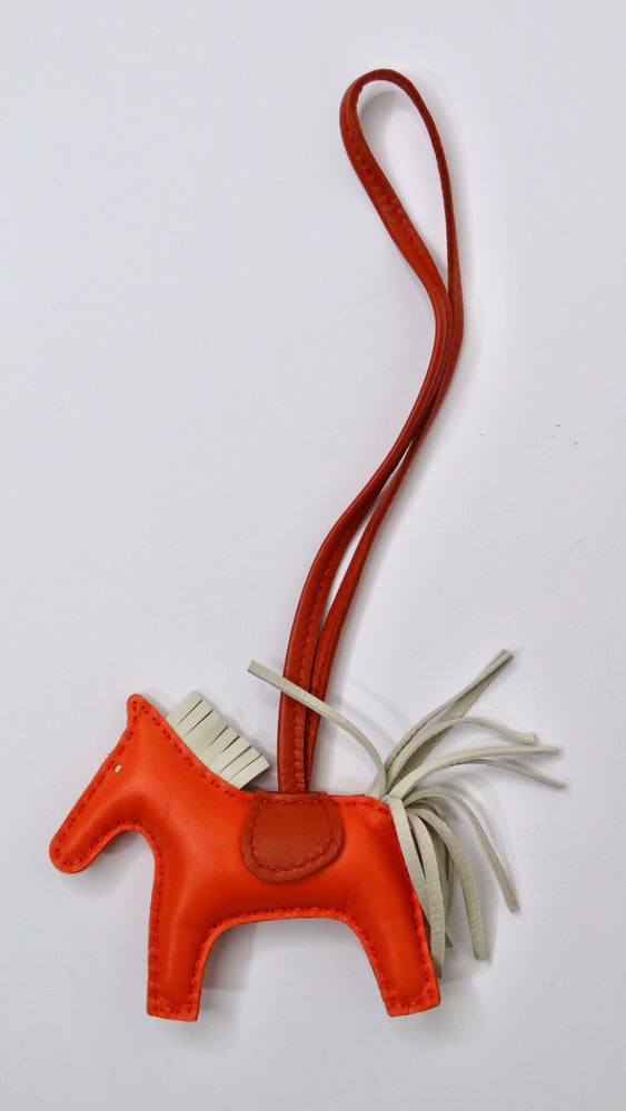 Hermes Rodeo Horse Charm MM (Medium) Orange