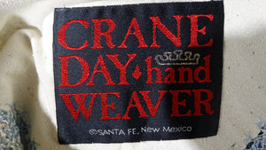 Crane Day Hand Weaver Ombre Cocktail Poncho