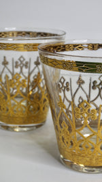 Brocade Motif Glassware- Set of 5