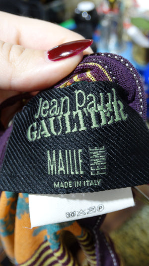 Jean Paul Gaultier Vintage Bodycon Mesh Top