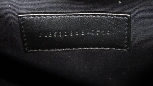 Yves Saint Laurent Grey Textured Vinyl Canvas Clutch Bag Pochette