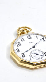 Elgin 14k Gold Pocket Watch/Pendant