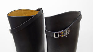 Hermés Box Leather Jumping Boot