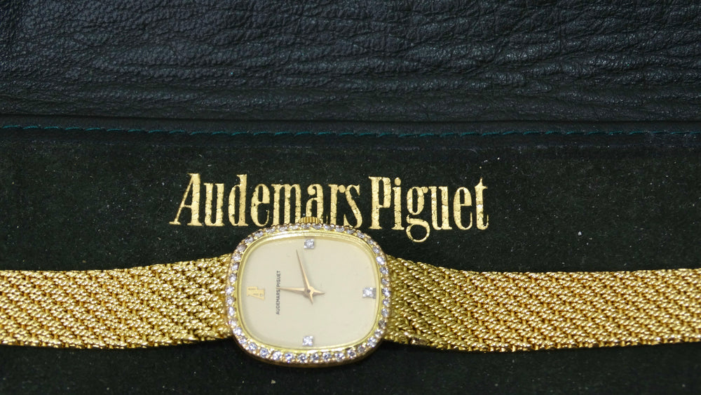 Audemars Piguet Diamond and 18k Gold Watch