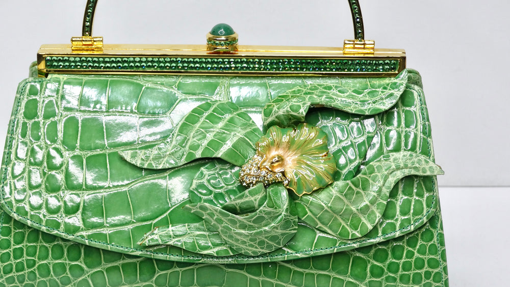Throw It Back to the '90s With This Chic Crocodile Print Purse | Us Weekly