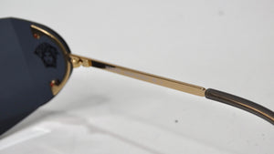 Versace Vintage 1990's Shield Sunglasses