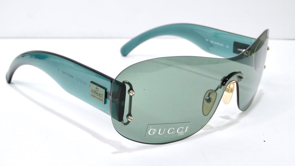 Gucci 52 mm Light Blue Sunglasses | World of Watches