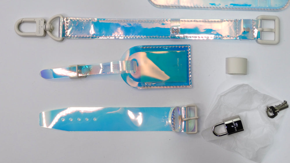 Louis Vuitton Prism Keepall Bandouliere 50 Bag by Virgil Abloh - Iridescent  UNICORN bag Review 