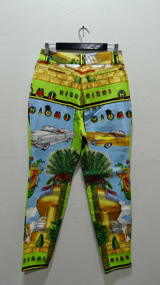 Gianni Versace Miami Print Jeans – Vintage by Misty