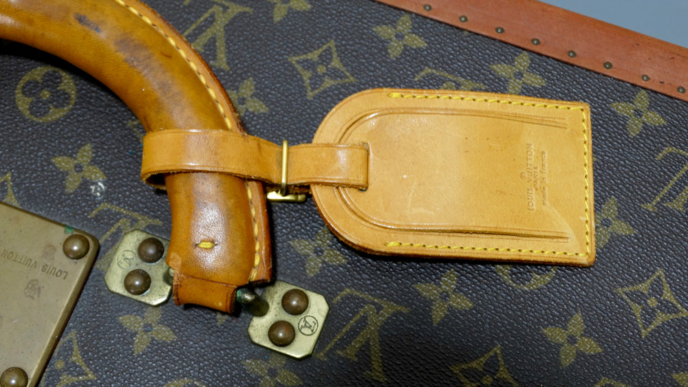 Vintage 70s/ 80s Rare LOUIS VUITTON Suitcase. Classic Monogram.