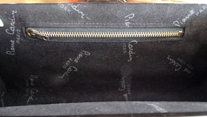 Pierre Cardin Monogram Suede Clutch