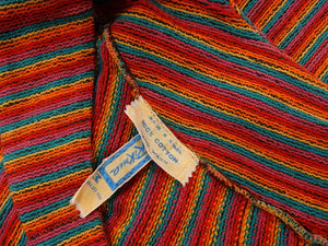 1970s Rikma Rainbow Stripe Dress