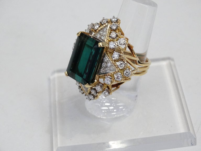 3.16 Carat Colombian Emerald Ring in Platinum & 18K Gold – ASSAY