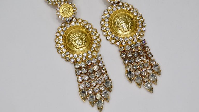 Petite Gianni Versace Medusa Earrings