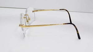 Cartier Panther Rimless Glasses circa 1980s
