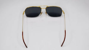 Cartier 1980s Orsay Aviator Sunglasses