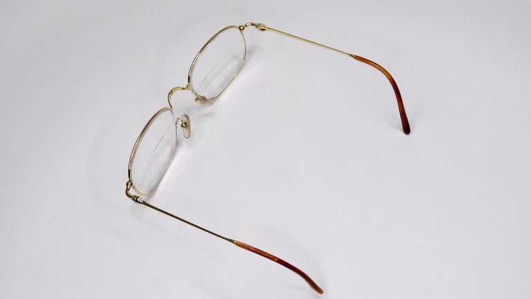 Cartier Two-Tone Oval Glasses