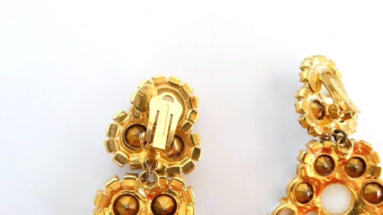 1960s William De Lillo Shell Earrings