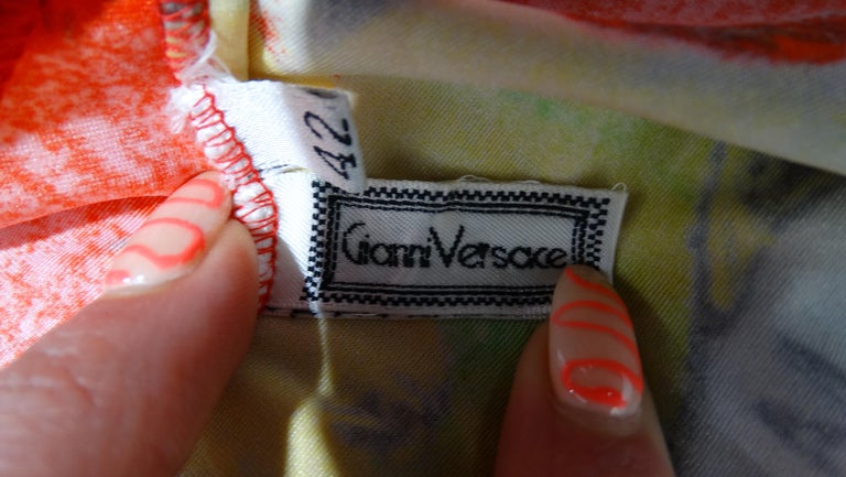 Gianni Versace 1991 Marilyn Monroe and James Dean Pop Art Bag at