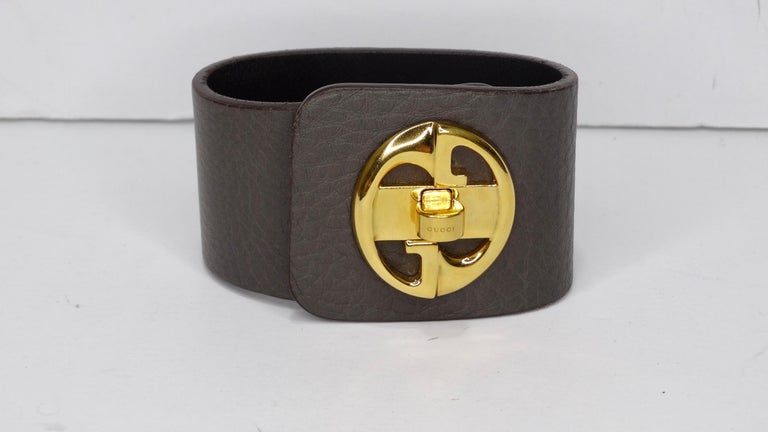 Gucci leather cuff Clearance