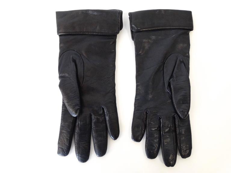 Moschino Gloves With Logo Men'S Black for Men