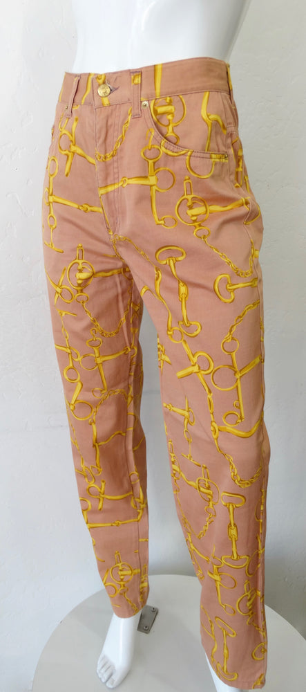 Gucci Horse Bit High Waisted Coral Jeans – Vintage by Misty