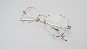 Chanel 2019 Silver Eye Glasses