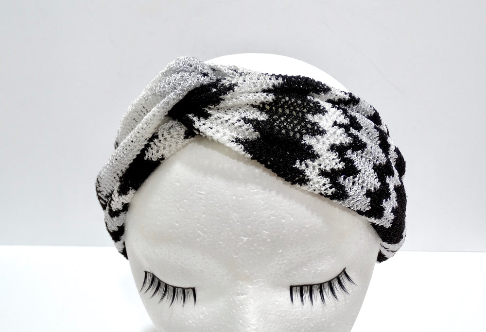 Missoni Multi-Color Knit Knotted Headband – Vintage by Misty