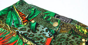 Versace 1990's Tarzan Print Jeans