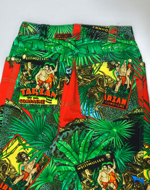 Versace 1990's Tarzan Print Jeans