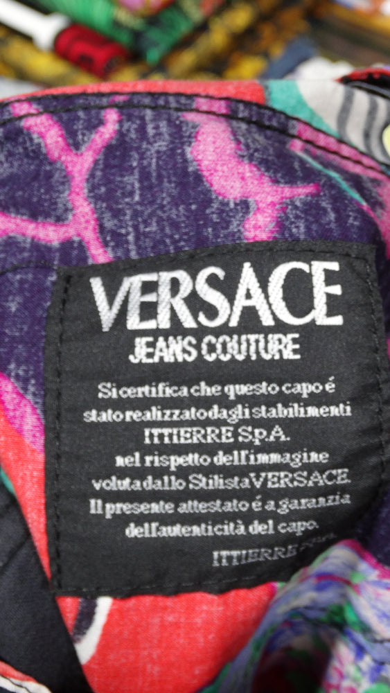 Versace Jeans Couture 1990's Floral Print – Vintage by Misty