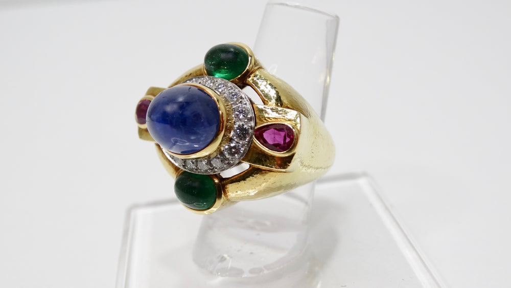 David Webb Sapphire Ring