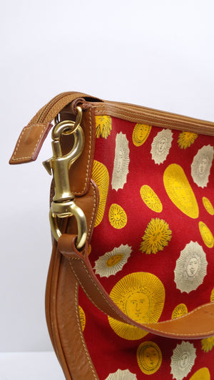 Vintage 1970s Gucci Canvas Logo Bag