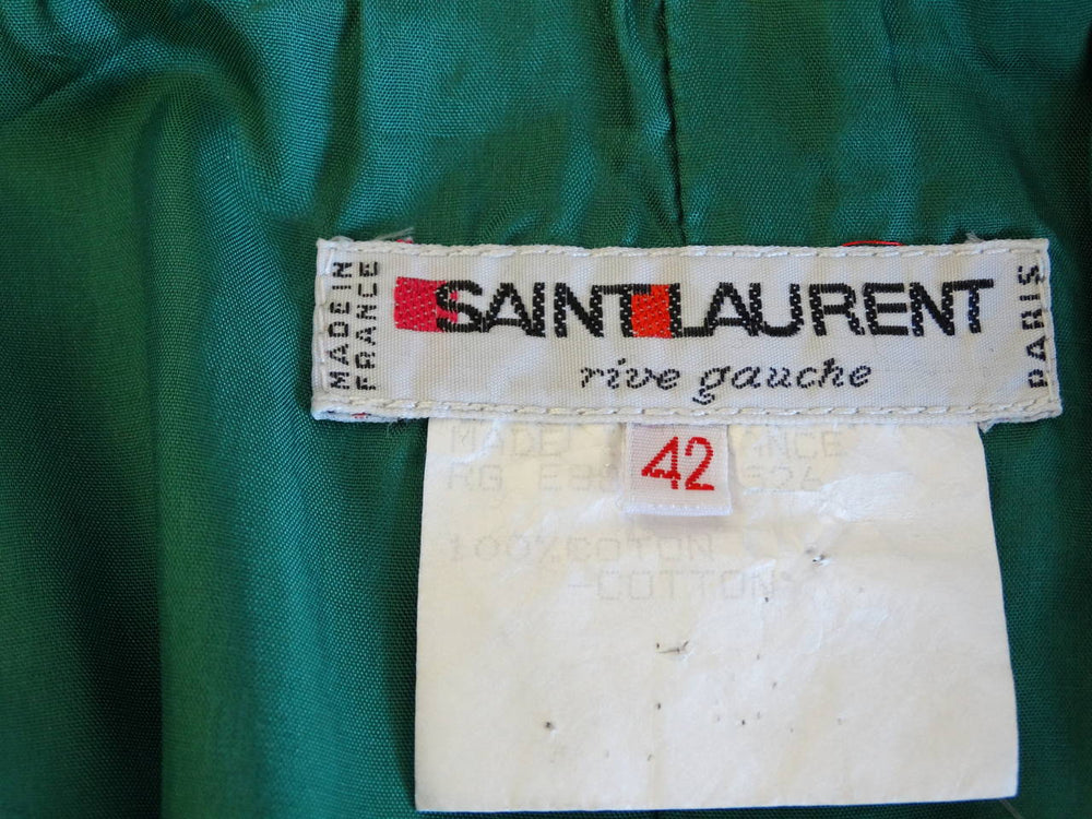 1988 Yves Saint Laurent Rive Gauche Diamond Print Skirt as seen on Naomi Campell