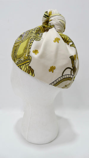 Hermés "Le Soleil Royal" Silk Turban