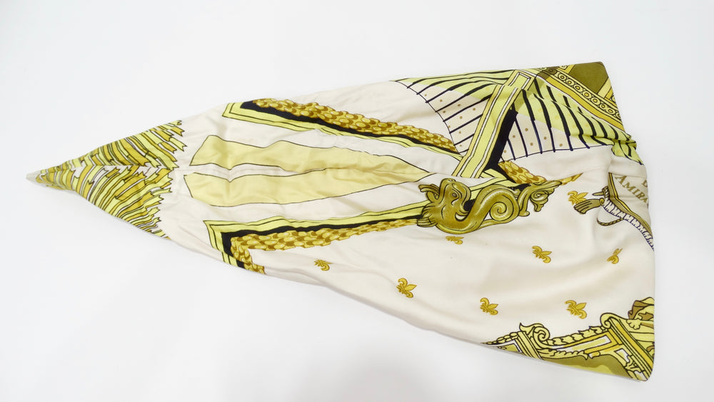 Hermés "Le Soleil Royal" Silk Turban