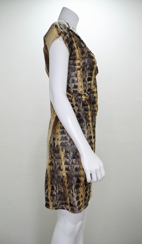 Vintage by Misty Saks Fifth Avenue Leopard Sequins Dress