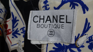 Chanel 1980's Rare Reversible Skirt Set