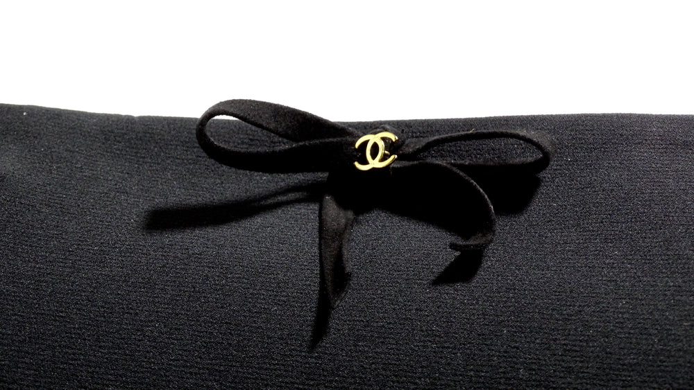 Chanel Black Cami Crop-Top
