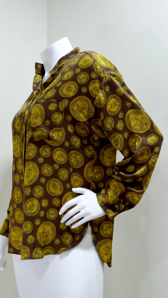 Vintage chanel silk blouse - Gem