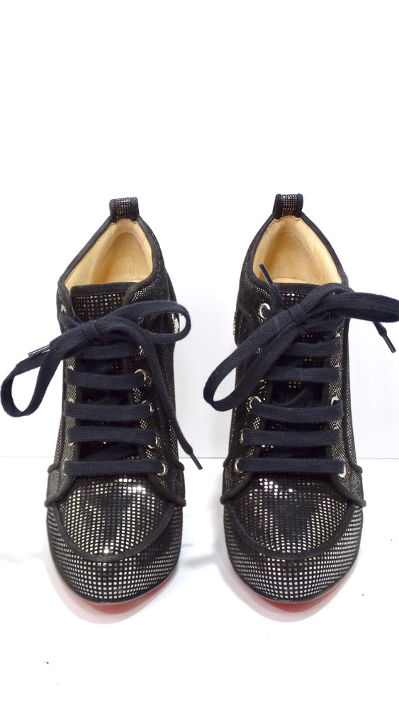 Christian Louboutin Lace-Up Fashion Sneakers