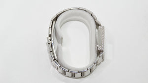 Diamond 18k White Gold Wrist Watch