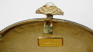 Sold at Auction: Rare Judith Leiber Cello Swarovski Crystal Clutch