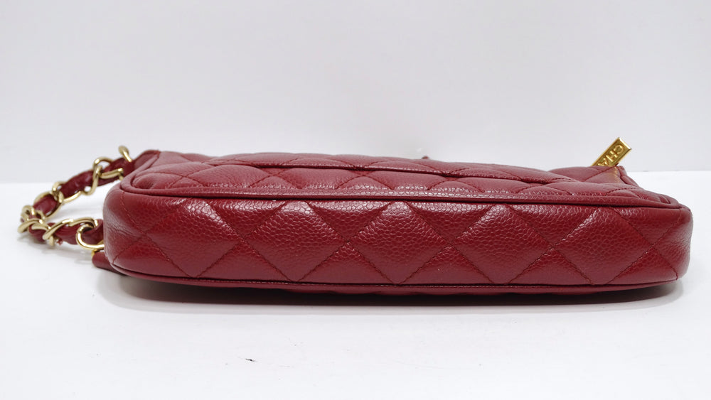 Chanel Timeless/Classique Shoulder Bag in Red Leather – Fancy Lux