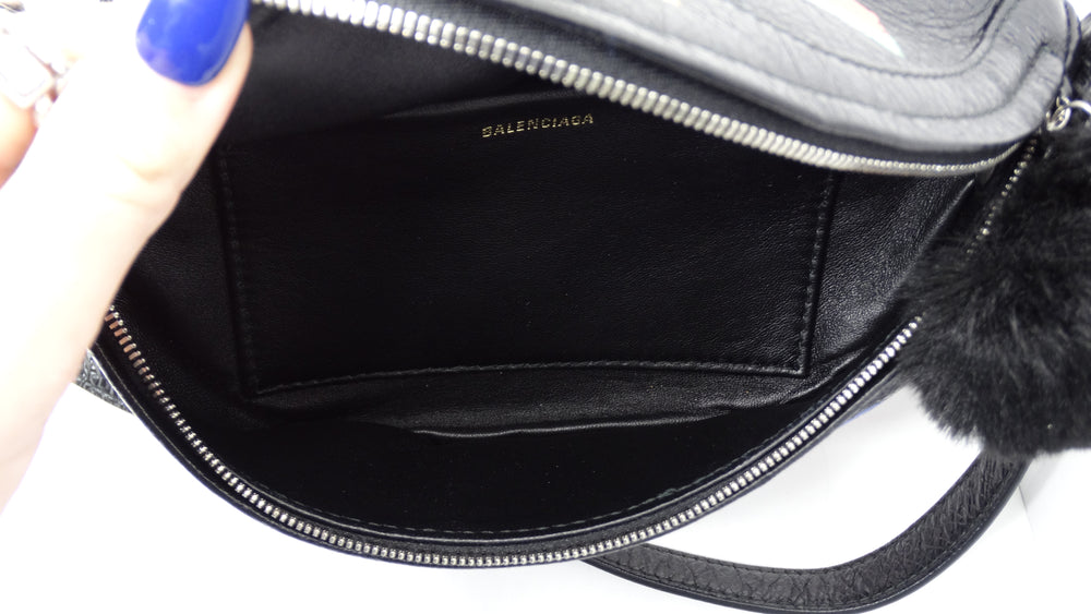 Balenciaga Souvenirs XXS Beltbag Black/Multicolor