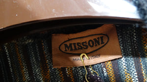 Missoni Vintage Multicolor Oversized Coat