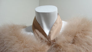 Gucci by Tom Ford Pink Marabou Feather Bolero Jacket