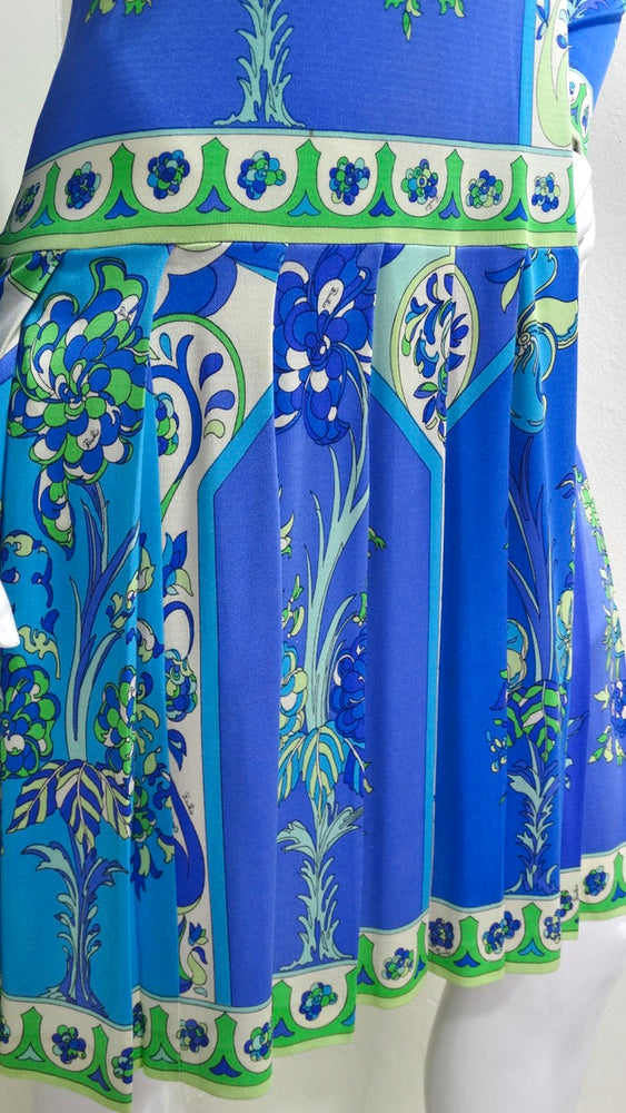 Emilio Pucci Silk Pleated 1960's Dress