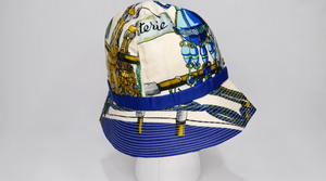 Hermés 1960s Passementerie Scarf Hat